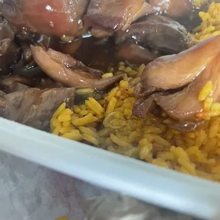 Mystery meat?  Supposed to be chicken