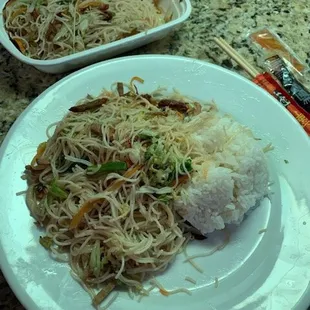 Mei Fun Noodles with Pork