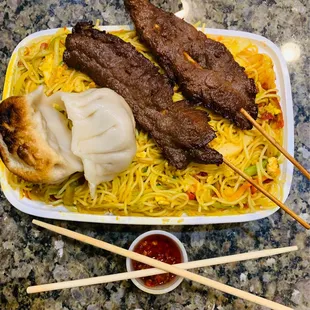 After this, I'm definitely going to need to wok out!