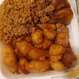10. Orange Spicy Chicken