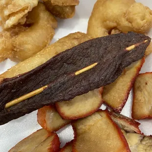 Pu Pu Platter and beef jerky? Never again!!