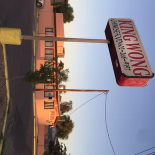 outside