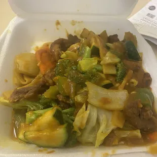 3. Thai Style Curry Beef