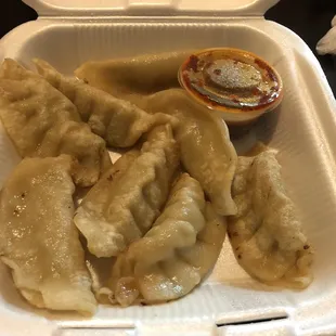 8. Eight Pot Stickers