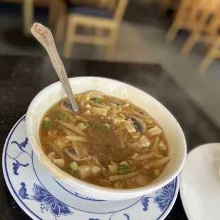 Small hot and sour soup