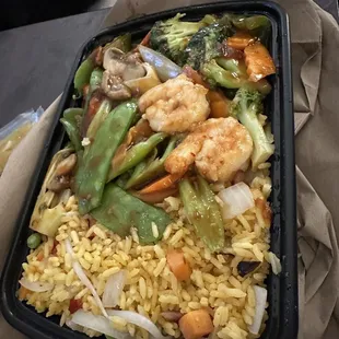 Hunan Shrimp combo