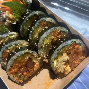 Spam Kimchi Kimbap