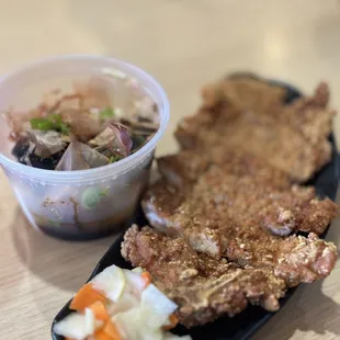 Pork chop noodle