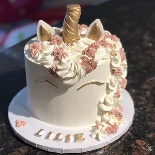 Unicorn Birthday Cake Bar