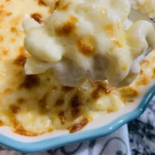 All White Macaroni and Cheese