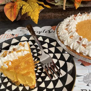 Pumpkin Sweet Potato Cheesecake