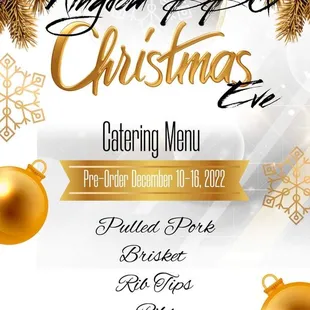 christmas eve flyer