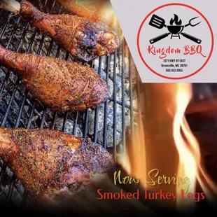 a close up of some meat on a grill