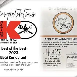 the best of the best bbq restaurant