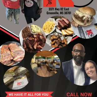 BBQ Restaurant, good food and good customer service.