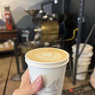 Lavender latte