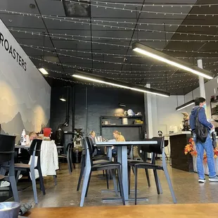 Interior of the business