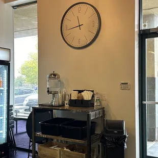 Interior of the business