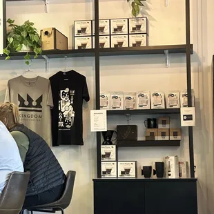 Lots of merchandise for sale
