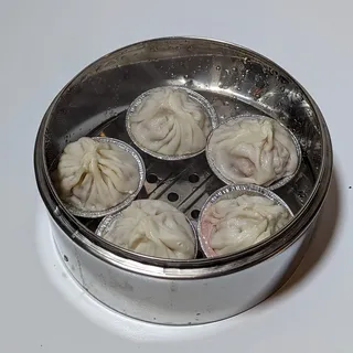 **Pork Xiao Long Bao (5) **With Peanut Oil
