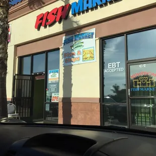 Right behind the perris car wash