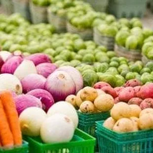 a variety of fruits and vegetables