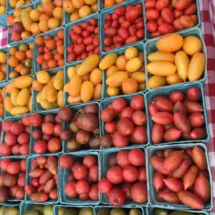 a variety of fruits and vegetables