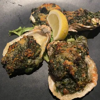 Oysters Rockefeller
