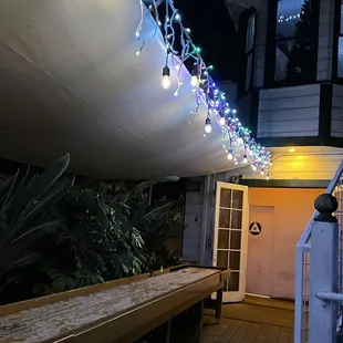 Back bar area/restrooms