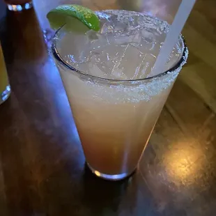 Paloma ($8): tequila, grapefruit juice, squirt, lime juice and salt