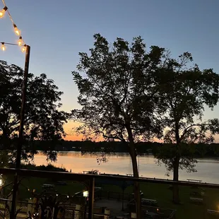 Gorgeous view from the patio.