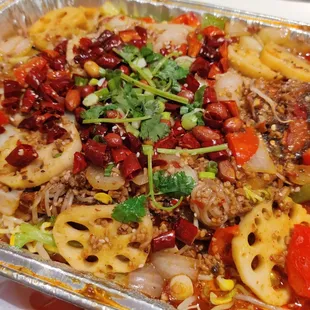 Kingfu spicy grilled fish. This is almost the best grilled fish I've ever had in OC!