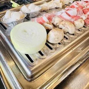 Briskets, Scallops, and Veggies