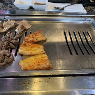 Clean grill for round 2 of meat!