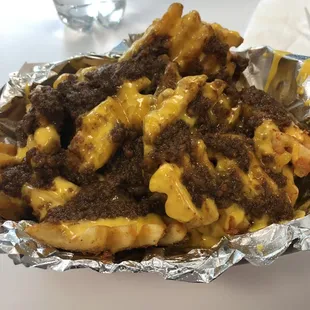 Cincinnati Chili Cheese Fries