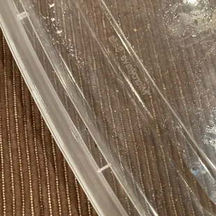 This is a takeout of Pad Woon S'en , vegetarian with fried tofu.