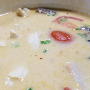 Tom Yum soup.  Great tasting!