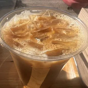 Iced latte