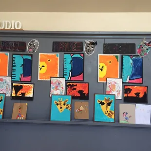 Photos from art camp 2016