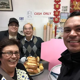 Always a STOP when in SF over at KINGS BAKERY. Blessings to owner Samuel aka Samuelito. 35+ years of service and friendship!