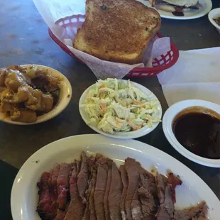 Brisket dinner - 7.99