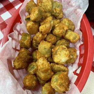 Fried okra