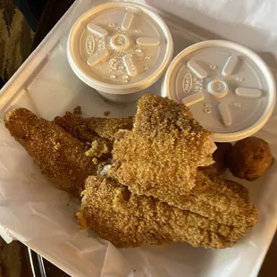 Catfish Dinner