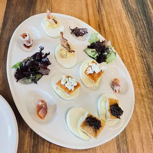 Gourmet Cage-Free Deviled Egg Platter