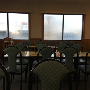 Fogged up windows on Feb 1st. Hot and Humid inside.