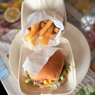 1. King&apos;s Burger Combo