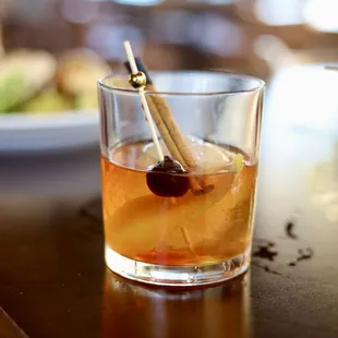 SMOKED PUMPKIN SPICE OLD FASHIONED