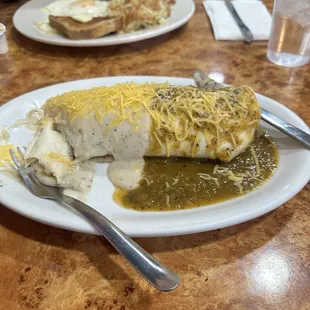 Breakfast burrito