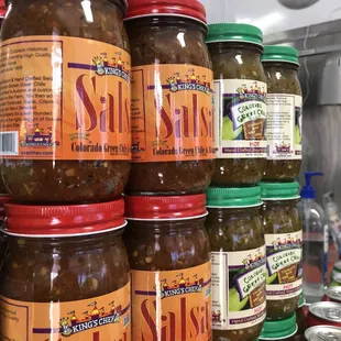 Green Chili and Salsa