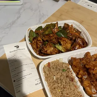 Gave me the wrong food.